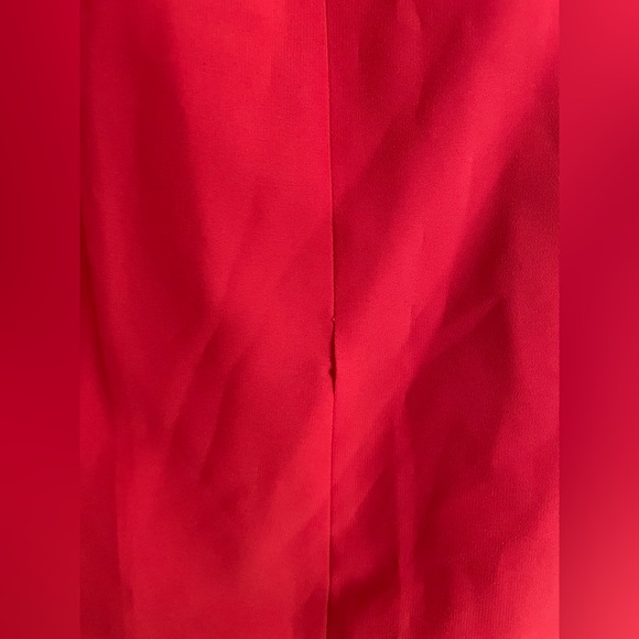JIL SANDER® RARE Vintage Y2K Red Satin Skirt size 34 / S - Picture 4 of 7